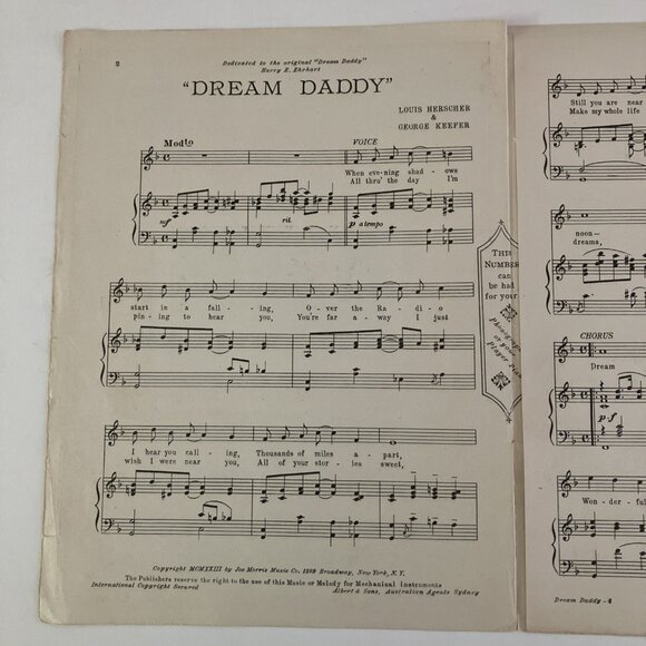1920s Vintage Sheet Music Among My Souvenirs Canadian Capers Charley My Boy - Picture 16 of 16